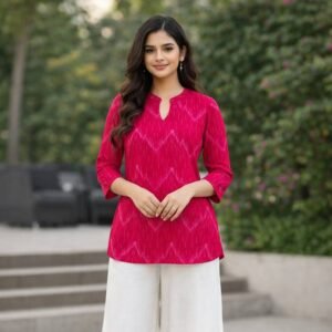 zamkudi floral rayon co ord set – 9