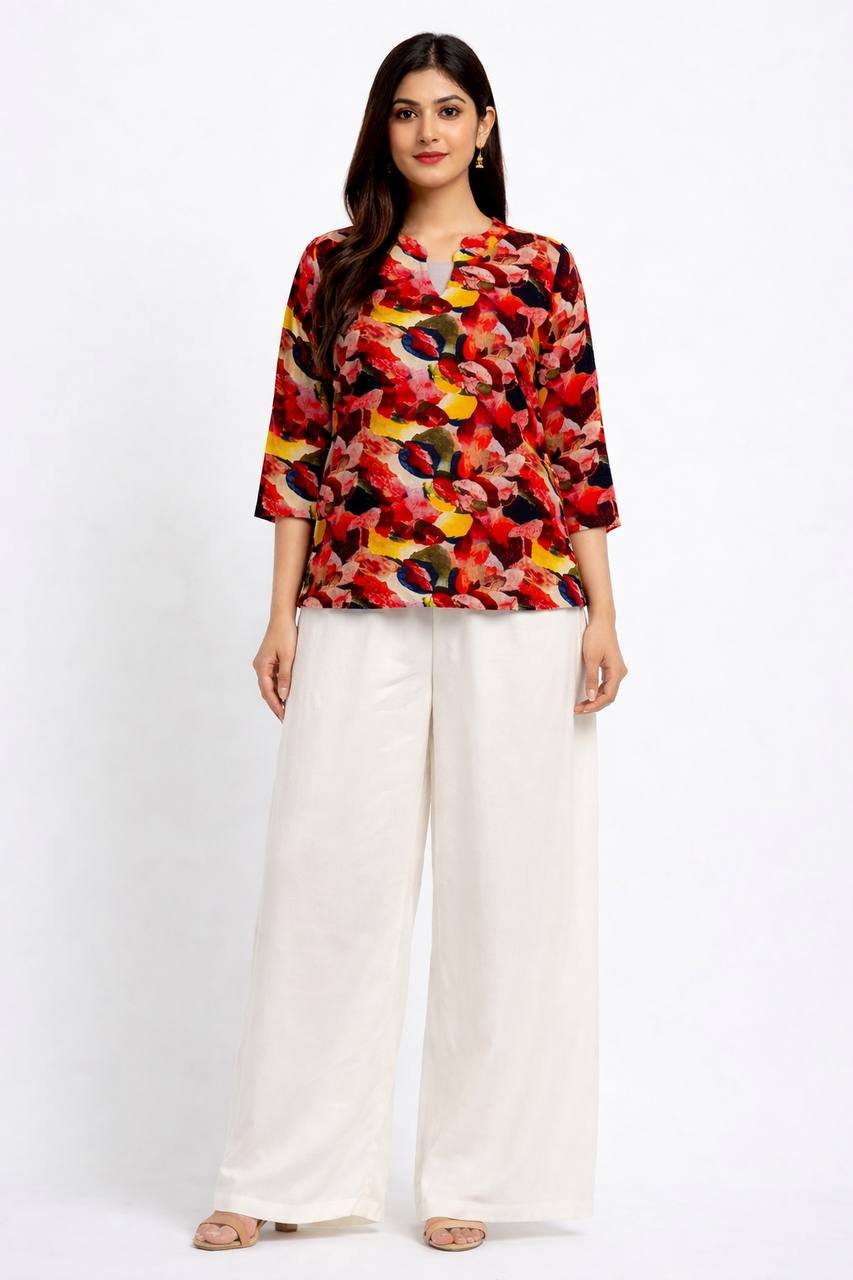 zamkudi floral rayon co ord set – 10 zamkudi floral rayon co ord set – 10