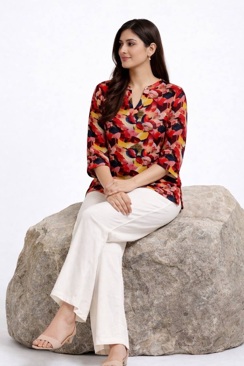 zamkudi floral rayon co ord set – 10 zamkudi floral rayon co ord set – 10