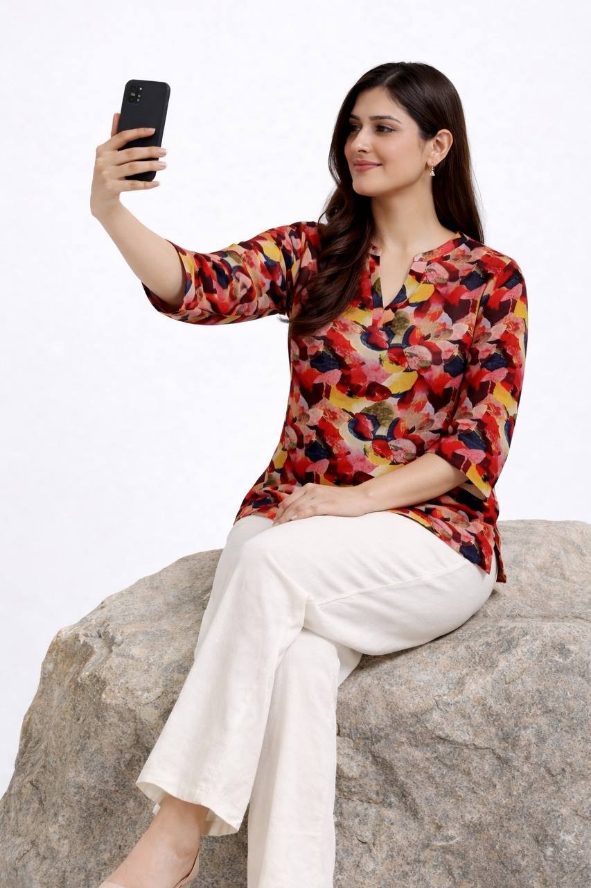 zamkudi floral rayon co ord set – 10 zamkudi floral rayon co ord set – 10
