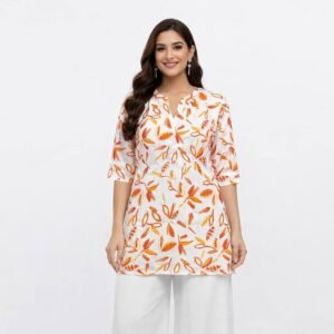 zamkudi floral rayon co ord set – 14