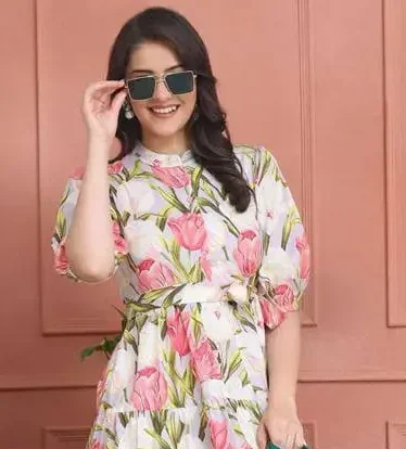 chandramukhi gulab western kurti with belt 2 chandramukhi gulab western kurti with belt 2