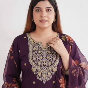dhurndhar (straight cut 3 piece set) – 2