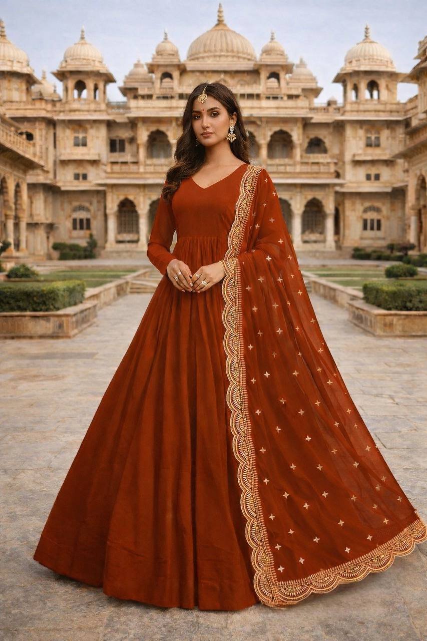 dhanvi gown with dupatta collection – 2 dhanvi gown with dupatta collection – 2