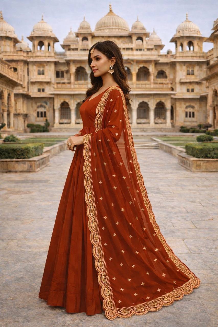 dhanvi gown with dupatta collection – 2 dhanvi gown with dupatta collection – 2