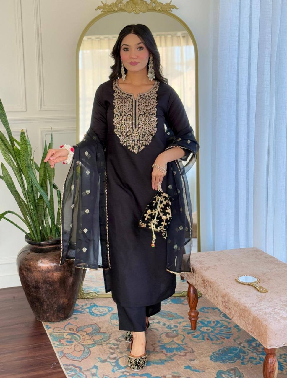black suit set black suit set